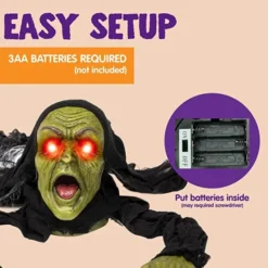 Halloween Animated Zombie Groundbreaker Decoration -Spirit Halloween Shop Ground Breaker Zombie 4 结果 600x600 1