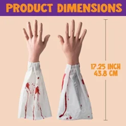 Groundbreaker Bloodstain Arm Stake Decorations -Spirit Halloween Shop Groundbreaker Bloodstain Arm Stake Decorations 4 600x600 1
