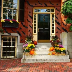 84pcs Halloween Wall Decal Stickers Decoration 12 84pcs Halloween Wall Decal Stickers Decoration -Spirit Halloween Shop Halloween 3d Wall Bat And Wall Spider Stickers 4 600x600 1