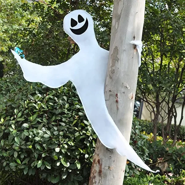 Halloween Bendable Tree Wrap Ghost Decoration 8 Halloween Bendable Tree Wrap Ghost Decoration - Image 6