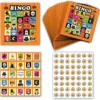 28pcs Halloween Bingo Card Game 1 28pcs Halloween Bingo Card Game -Spirit Halloween Shop Halloween Bingo Game Card for Kids 28 Pcs 5 600x586 1
