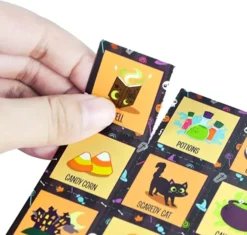 Halloween Bingo Card Games Set -Spirit Halloween Shop Halloween Bingo Game Set 28 Players Pack 2 600x572 1