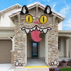 Halloween Cat Trunk Or Treat Garage Decoration 9 Halloween Cat Trunk Or Treat Garage Decoration -Spirit Halloween Shop Halloween Black Cat Trunk or Treat Car Archway 6 600x600 1