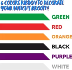 Halloween Witch Broom And Cauldron Costume Accessories -Spirit Halloween Shop Halloween Black Witch Broom and Cauldron 3 600x583 1