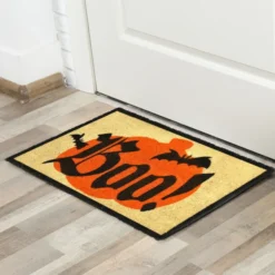 Halloween Boo Doormat Natural Coir Doorway 30in X 17in -Spirit Halloween Shop Halloween Boo Doormat Natural Coir Doorway 30in x 17in 2 result scaled 600x600 1