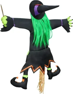 Halloween Crashing Witch Into Tree Decoration -Spirit Halloween Shop Halloween Crashing Witch Into Tree Decoration 1 600x773 1