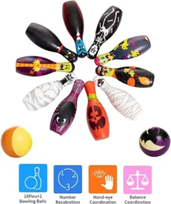 Kids Halloween Foam Bowling Set -Spirit Halloween Shop Halloween Foam Bowling Set 4 1 600x716 1