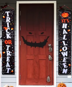 Halloween Hocus Pocus Hanging Banner Sign 72in X 12in -Spirit Halloween Shop Halloween Hocus Pocus Hanging Banner Sign 72in x 12in 2 result 600x724 1