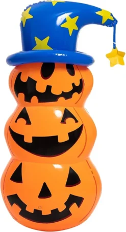 4.5ft Halloween Inflatable Pumpkin Tumbler Decoration -Spirit Halloween Shop Halloween Inflatable Pumpkin Tumbler Decoration 4.5 FT 2 result 600x1097 1