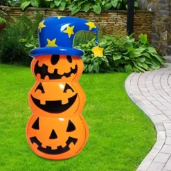 4.5ft Halloween Inflatable Pumpkin Tumbler Decoration -Spirit Halloween Shop Halloween Inflatable Pumpkin Tumbler Decoration 4.5 FT 6 result 600x600 1