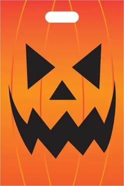 72pcs Halloween Pumpkin Treat Bags -Spirit Halloween Shop Halloween Jack O Lantern Trick Or Treat Bags 72 pack 1 600x898 1