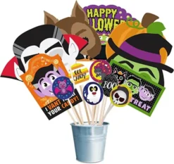 Halloween Cartoon Backdrop And Studio Props 6in X 4/5in -Spirit Halloween Shop Halloween Photography Backdrop and Studio Props 6 600x565 1