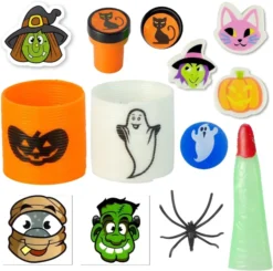 12Pcs Halloween Prefilled Pumpkin Box -Spirit Halloween Shop Halloween Prefilled Pumpkin Box 12 Pcs 4 result 600x594 1