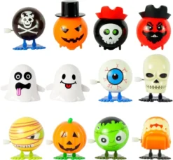 12Pcs Halloween Prefilled Pumpkin Box With Wind Up Toys -Spirit Halloween Shop Halloween Prefilled Pumpkin Box with Wind Up Toys 12 Pcs 3 result 600x555 1