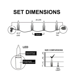Halloween Purple And Orange LED String Lights 26.25ft -Spirit Halloween Shop Halloween Purple and Orange LED String Lights 26.25ft 5 result 600x600 1