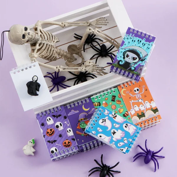 60Pcs Halloween Spooky Notepad Set 3 60Pcs Halloween Spooky Notepad Set