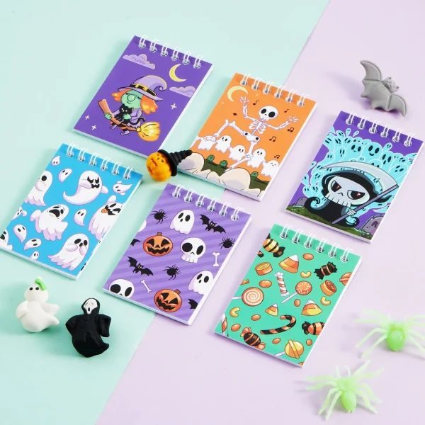 60Pcs Halloween Spooky Notepad Set 4 60Pcs Halloween Spooky Notepad Set - Image 2