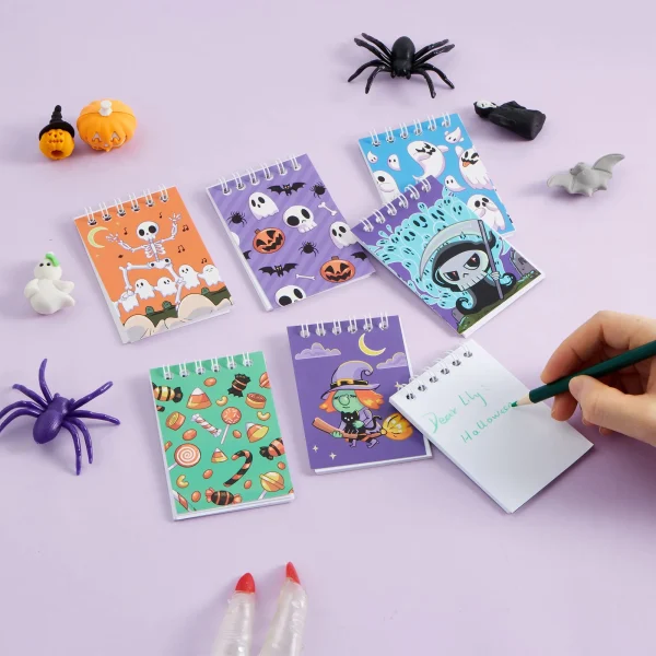 60Pcs Halloween Spooky Notepad Set 5 60Pcs Halloween Spooky Notepad Set - Image 3