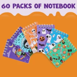60Pcs Halloween Spooky Notepad Set 12 60Pcs Halloween Spooky Notepad Set -Spirit Halloween Shop Halloween Spooky Notepad Set 60 Pack 6 result 1 600x600 1