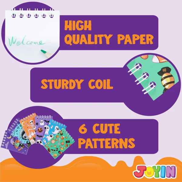 60Pcs Halloween Spooky Notepad Set 8 60Pcs Halloween Spooky Notepad Set - Image 6