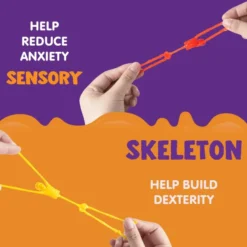 Halloween Stretchy Skeletons 108 Pcs -Spirit Halloween Shop Halloween Stretchy Skeletons 108 Pcs 4 result 600x600 1