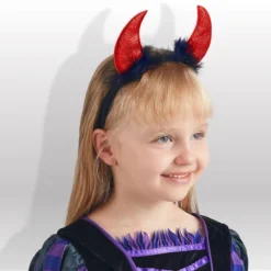 Halloween Theme Devil Horns Headband Red -Spirit Halloween Shop Halloween Theme Devil Horns Headband Red 5 result 600x600 1