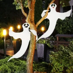 2Pcs Halloween Tree Hugger Ghost 50in -Spirit Halloween Shop Halloween Tree Hugger Ghost 2 Packs 6 scaled 600x600 1