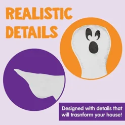 Halloween Tree Wrap Ghost Decoration 53in -Spirit Halloween Shop Halloween Tree Wrap Ghost Decoration 53in 3 600x600 1