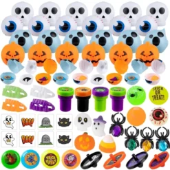 36Pcs Halloween Trick Or Treat Container With Prizes Party Favors -Spirit Halloween Shop Halloween Trick or treat container 1 result 600x600 1