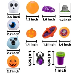36Pcs Halloween Trick Or Treat Container With Prizes Party Favors -Spirit Halloween Shop Halloween Trick or treat container 7 result 600x600 1