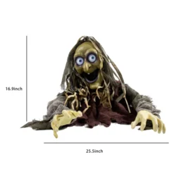 Animated Halloween Witch Ground Breaker -Spirit Halloween Shop Halloween Witch Ground breaker Decoration 3 600x600 1