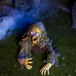 Animated Halloween Witch Ground Breaker -Spirit Halloween Shop Halloween Witch Ground breaker Decoration 7 scaled 600x600 1