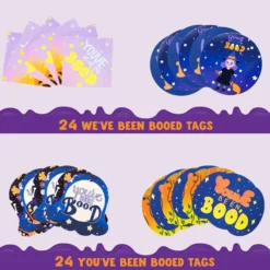 52Pcs Halloween "You've Been Booed " Candy Box -Spirit Halloween Shop Halloween Youve been booed candy box 52 Pcs 3 result 1 600x600 1