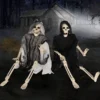 2Pcs Hanging Grim Reaper 16in -Spirit Halloween Shop Hanging Grim Reaper 3 600x600 1