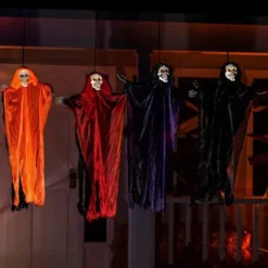 4Pcs Hanging Grim Reapers 26in -Spirit Halloween Shop Hanging Grim Reapers 1 600x600 1