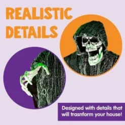 3pcs Grim Reaper Decoration (1) 47in And (2) 35in -Spirit Halloween Shop Hanging Grim Reapers 3 Pack 4 result 600x600 1