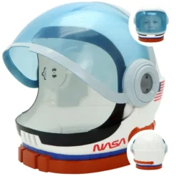 Helmet Blue And Orange Kid Astronaut