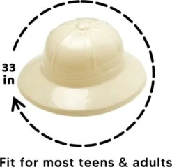 24Pcs Jungle Theme Animals Explorer Party Hat -Spirit Halloween Shop Jungle Theme Animals Explorer Party Hat 24 Pcs 7 600x581 1