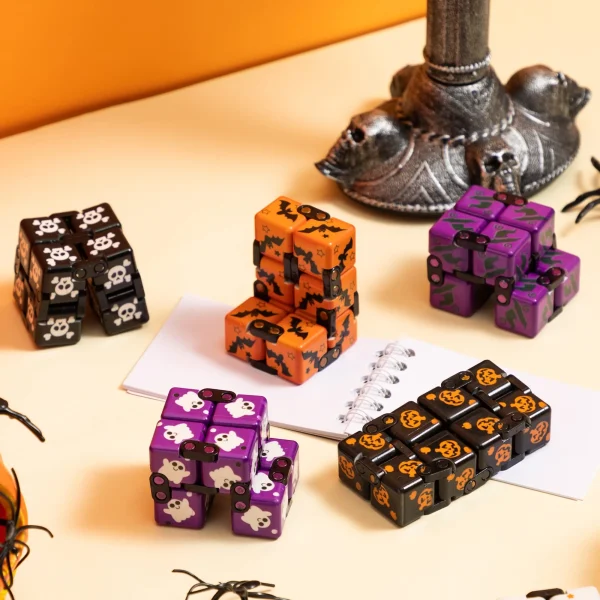 6Pcs Kids Halloween Infinity Cube 3 6Pcs Kids Halloween Infinity Cube