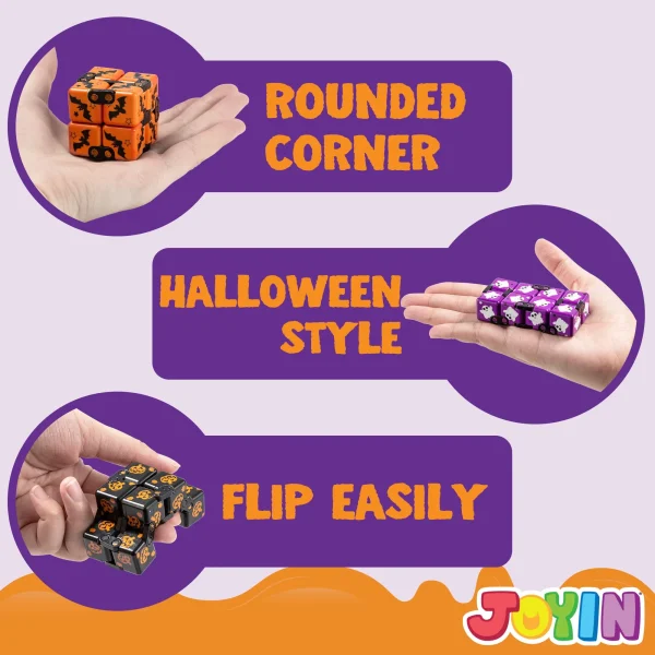 6Pcs Kids Halloween Infinity Cube 7 6Pcs Kids Halloween Infinity Cube - Image 5