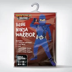Kids Blue Ninja Halloween Costume 13 Kids Blue Ninja Halloween Costume -Spirit Halloween Shop Kids Blue Ninja Halloween CostumeKids Blue Ninja Halloween Costume 4 600x600 1