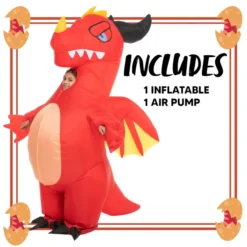 Kids Inflatable Red Dragon Halloween Costume -Spirit Halloween Shop Kids Inflatable Red Dragon Halloween Costume 5 result 600x600 1