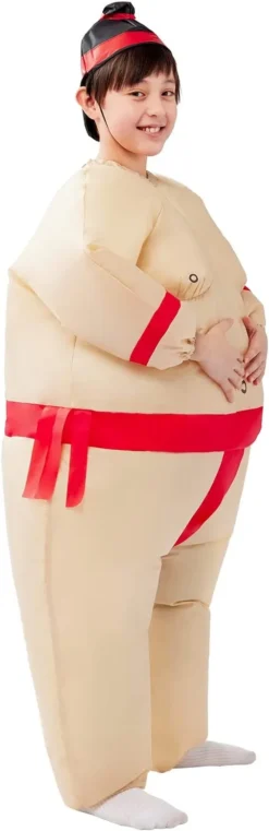 Kids Inflatable Sumo Wrestler Halloween Costume 10 Kids Inflatable Sumo Wrestler Halloween Costume -Spirit Halloween Shop Kids Inflatable Sumo Wrestler Halloween Costume 1