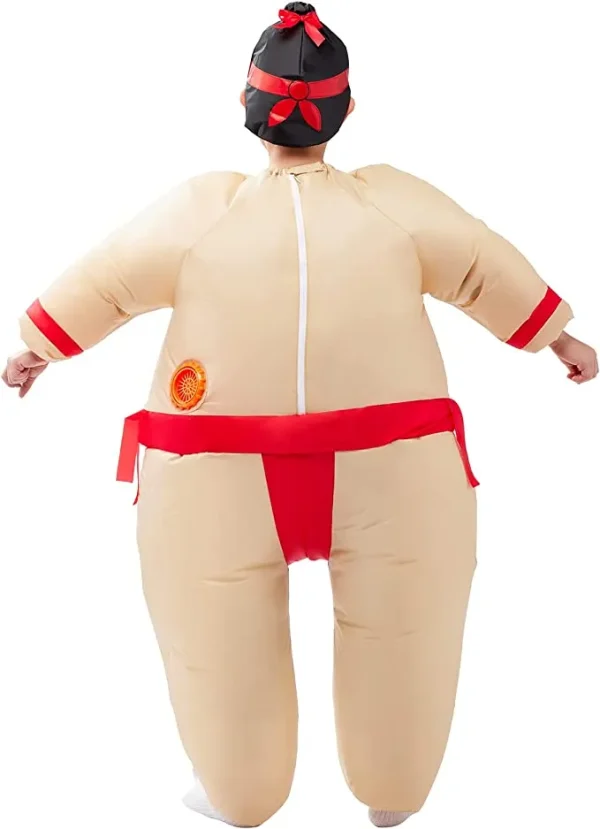Kids Inflatable Sumo Wrestler Halloween Costume 6 Kids Inflatable Sumo Wrestler Halloween Costume - Image 4