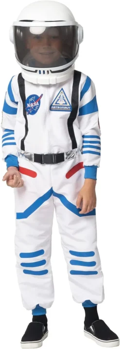 Kids White NASA Astronaut Halloween Costume -Spirit Halloween Shop Kids White NASA Astronaut Halloween Costume 1