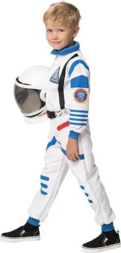 Kids White NASA Astronaut Halloween Costume -Spirit Halloween Shop Kids White NASA Astronaut Halloween Costume 2