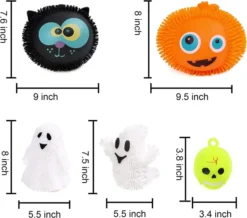 12Pcs Halloween LED Puffer Balls -Spirit Halloween Shop LED Puffer Balls 12 Pcs 6 result 600x530 1