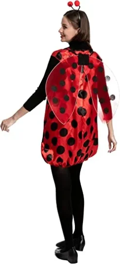 Women Ladybug Costume For Halloween -Spirit Halloween Shop Ladybug Costume Cosplay Adult 1 结果