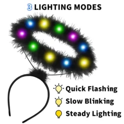 Light Up White Angel Halo Headband -Spirit Halloween Shop Light Up White Angel Halo Headband 4 result scaled 600x600 1