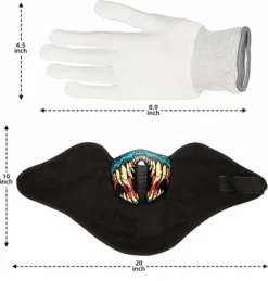 Light-up Mask And Gloves -Spirit Halloween Shop Light up Mask and Gloves 6 600x629 1